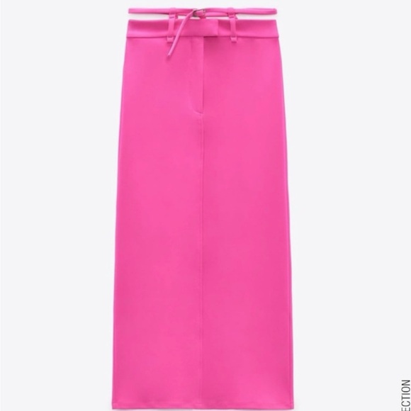 Brand new with tags ZARA pink skirt set size M - Picture 5 of 8